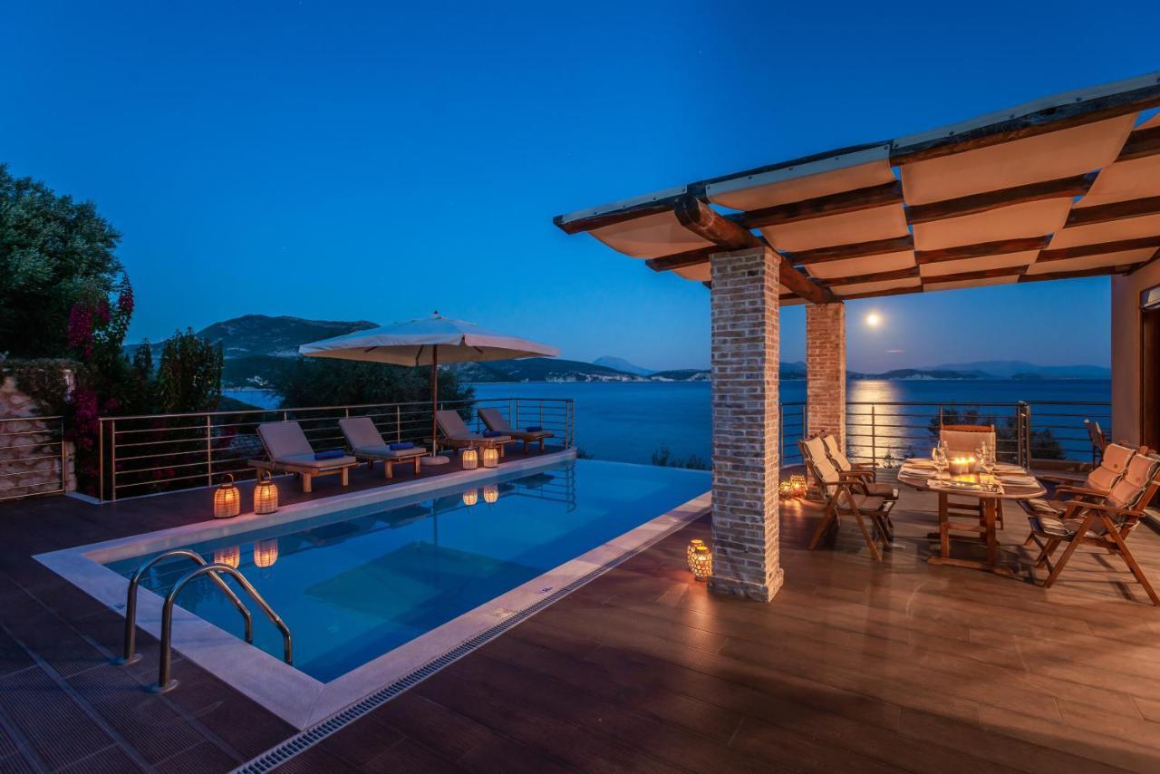 Iris Villas Lefkada - Marine Villa With Private Sea Access Syvota Exterior foto