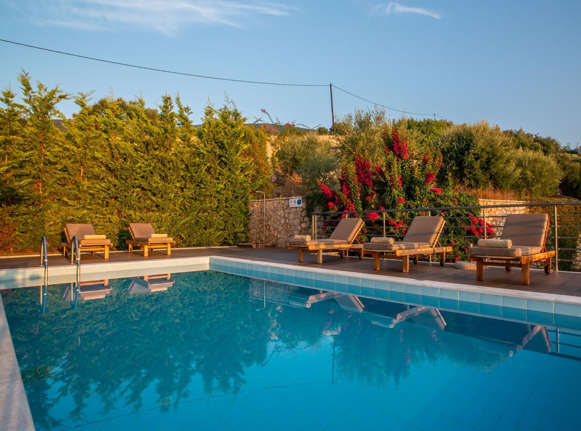 Iris Villas Lefkada - Marine Villa With Private Sea Access Syvota Exterior foto